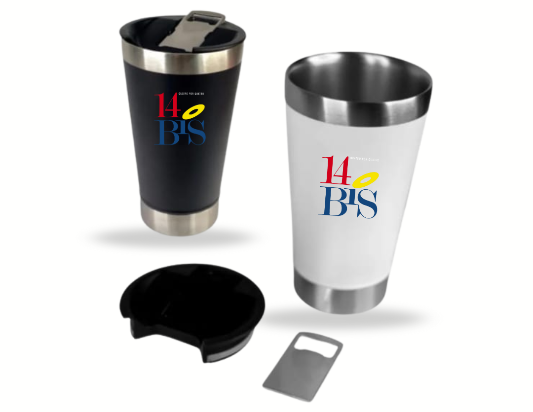 Copo Térmico Com Tampa – 14 BIS 4×4