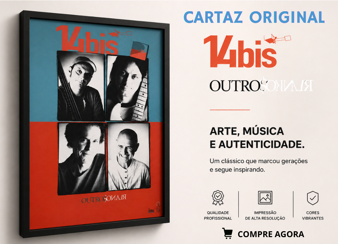 Cartaz Original de Lançamento – 14BIS Outros Planos