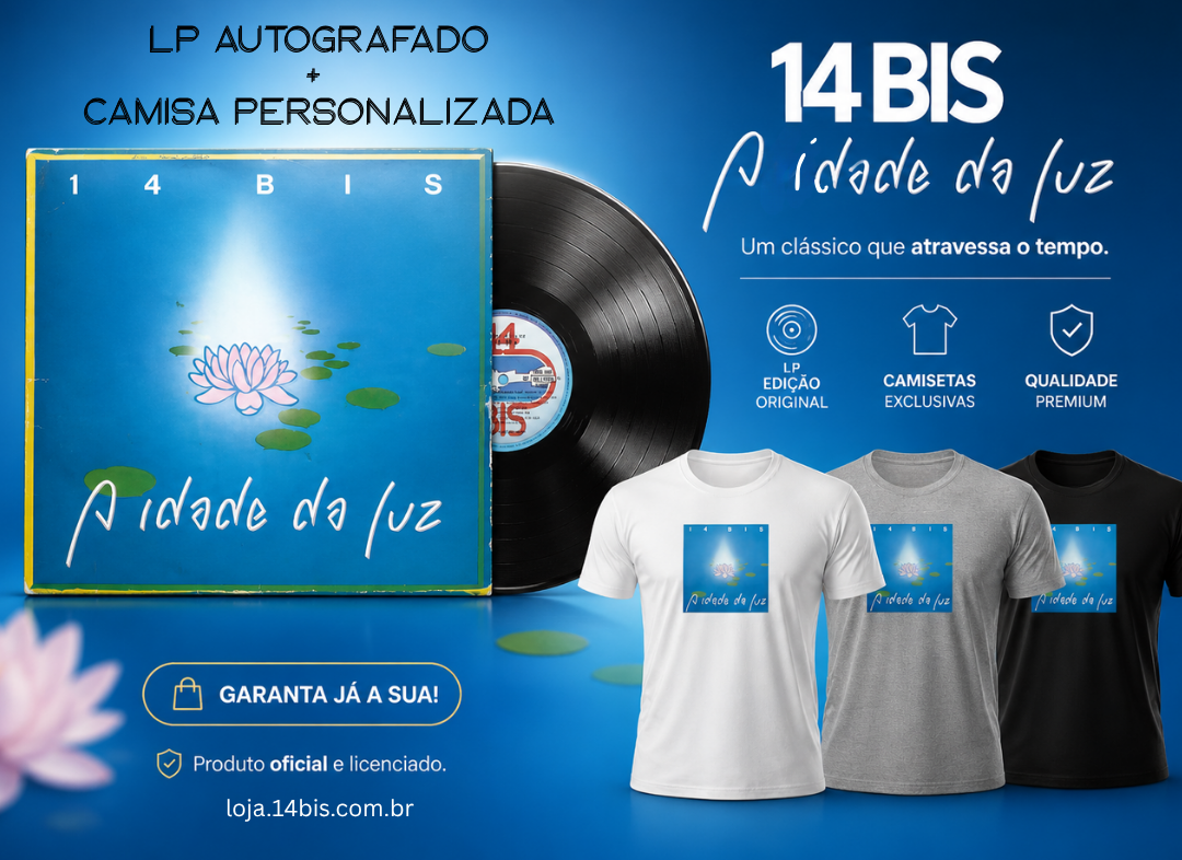 Kit LP+Camisa A Idade da Luz