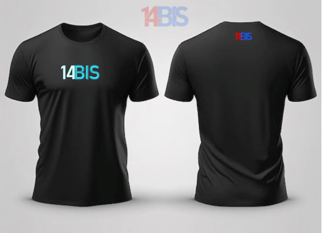 Camisa 14 Bis Logo Azul